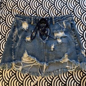 Jean Skirt